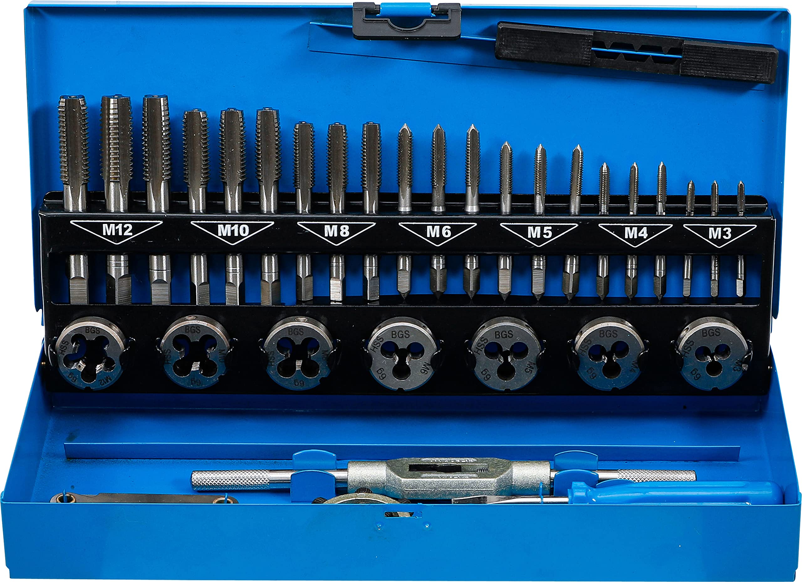 BGS 1925 | Tap and Die Set | M3 - M12 | 32 pcs.