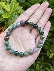 Fancy Jasper Crystal Bead Bracelet 8mm, Wholesale