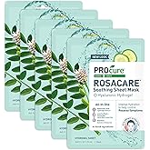 Procure Rosacare Sheet Face Mask - 5 Pack