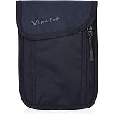 Pochette De Cou Voyage Anti-RFID - Nylon, étanche, 5 Compartiments - Pour Passeport, Billets, Cartes, Clés