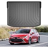 Mixsuper Custom Fit Cargo Liner for 2019-2025 Toyota Corolla Hatchback, Not Fit Sedan Model, All Weather Cargo Mat Rear Trunk Liner Black