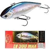 LUCKY CRAFT LV 500 MAX Freshwater Fishing Lures, Sinking Lipless and Long-Casting Crankbait, 3 Inch Vibration Rattle Bait, Perfect Fishing Gear for Tackle Box and Accessories