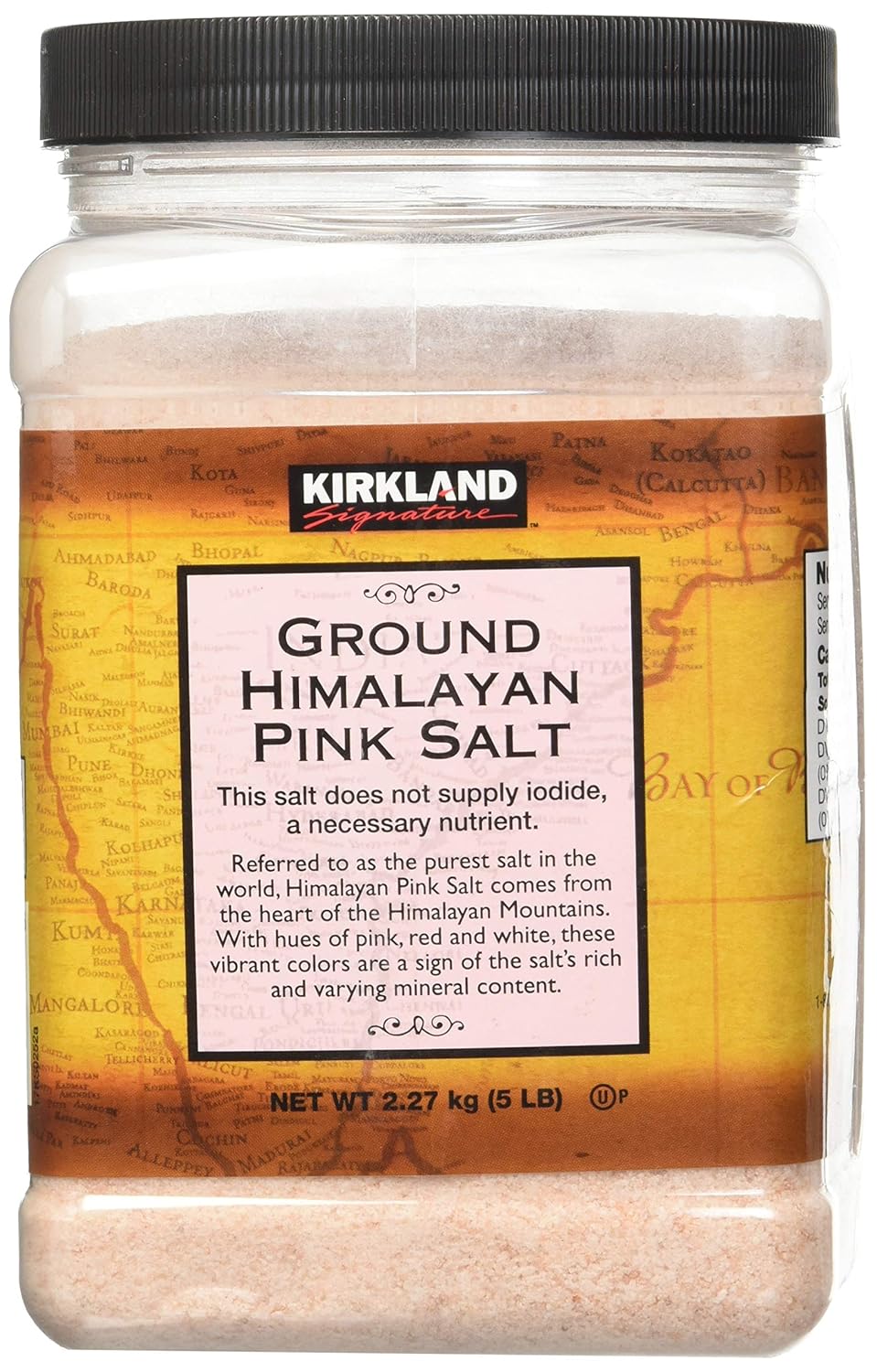 Kirkland Signature Himalayan Pink Salt, 5 Pound : Grocery & Gourmet Food