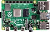 Raspberry Pi 4 Model B 1GB Quad Core BCM2711 1.5GHz GPIO 40 Pin view 1