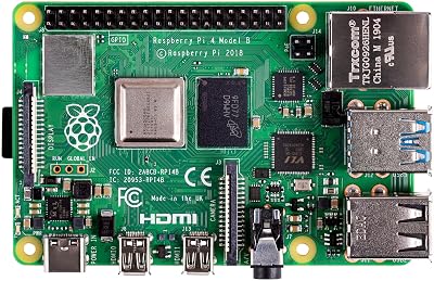 Raspberry Pi 4 Model B 4GB Quad Core 1.5GHz Bluetooth 5.0 Gigabit Ethernet