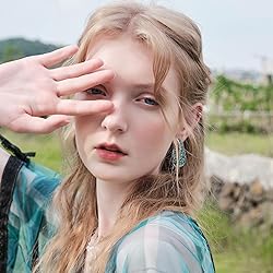Statement Earrings for Women Bohemian Hoop Earring