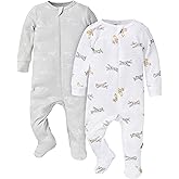 Gerber Baby 2-pack 2-way Zip Thermal Footed Sleep 'N Play