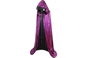 OurLore Unisex Full Length Hooded Cape Halloween Christmas Cloak