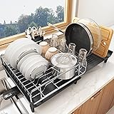 SNTD Dish Drying Rack - Expandable Dish Rack for