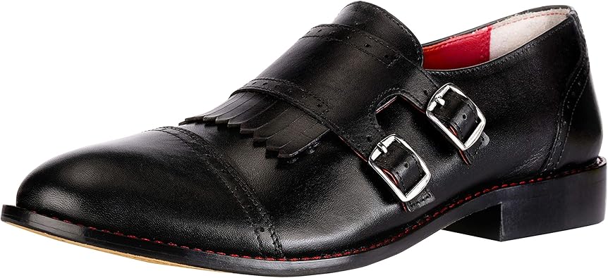 double buckle dress shoes