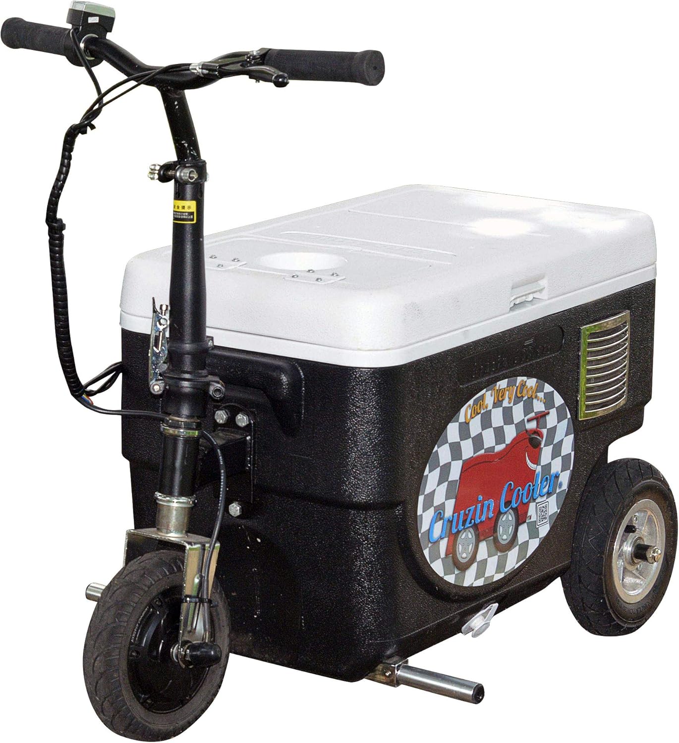 motorized ice chest on wheels