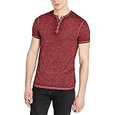 Buffalo David Bitton Mens Short Sleeve Kasum Henley