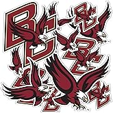 Desert Cactus Boston College Sticker Eagles BC Sticker Vinyl Decals Laptop Water Bottle Car Scrapbook Sheet T1 (Type 1-1)