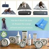 A WOOF LIFE Puppy & Small Travel Dog Bed Outdoor Indoor Roll Up Mat view 8