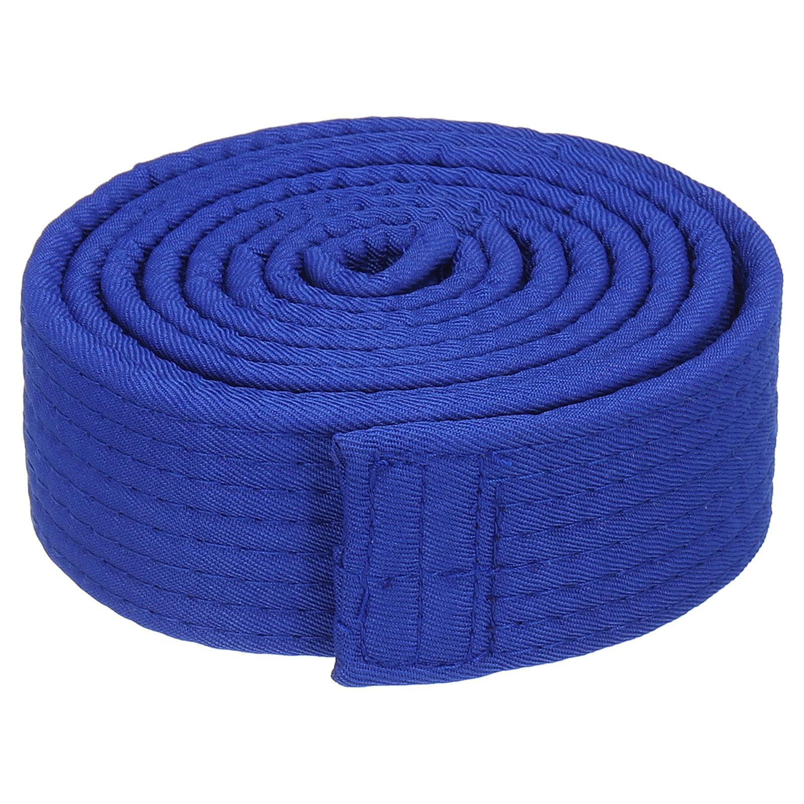 PATIKIL Taekwondo Colored Ranking Belt 1.5" x5.9Ft 1.8m, Polyester Martial Arts Judo Karate Belt for Coach Teaching Practice, Blue