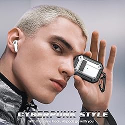 RFUNGUANGO for AirPods Pro Case Cover with Cleaner