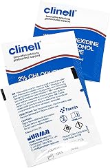 Clinell Skin Alcohol Wipes 200 Pack 2% Chlorhexidine 70% Isopropyl view 4