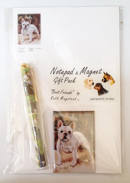 BullDog francés Set de regalo por Ruth Maystead