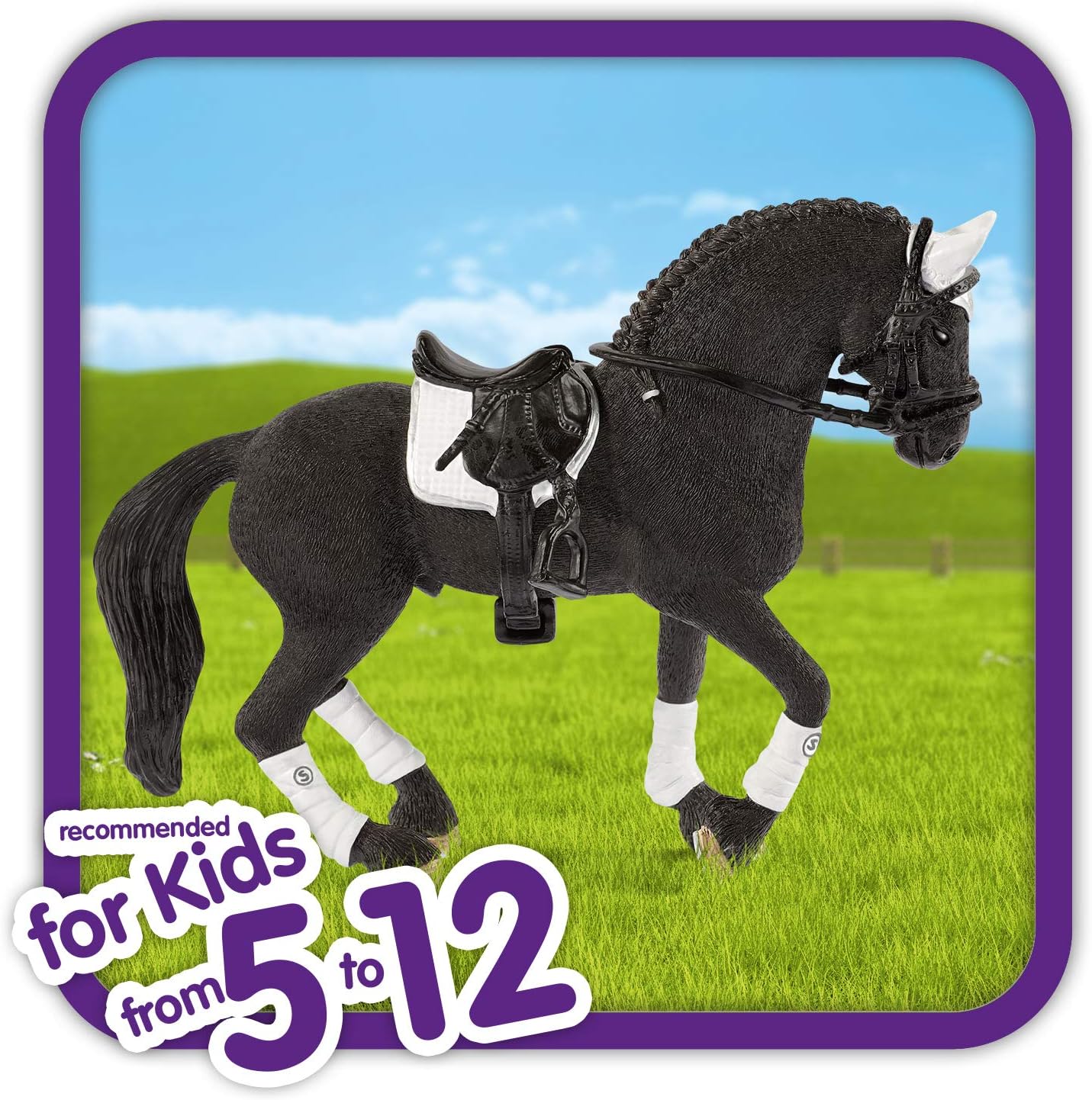 schleich frisian stallion riding tournament