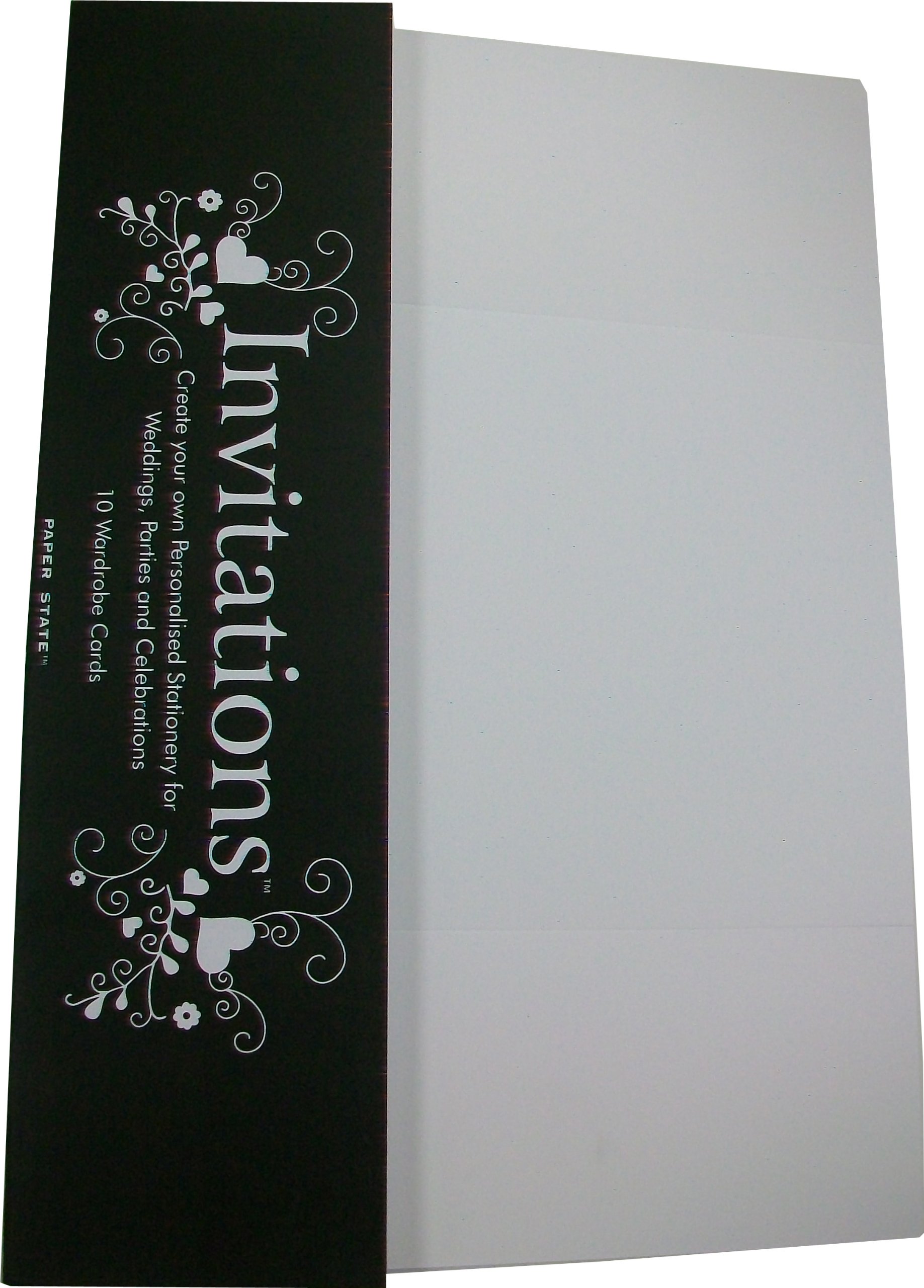 Paper State Invitations Wardrobe Card - Snow White (10 Sheets)
