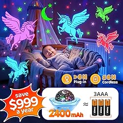 One Fire Night Light for Kids Gifts, 6 Films+78