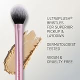 Real Techniques Setting Brush – Ultra-Plush Taklon Bristles, Aluminum Handle view 4