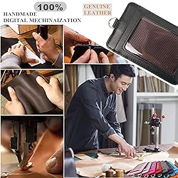 Lucstar Professional ID Badge Holder with Clip