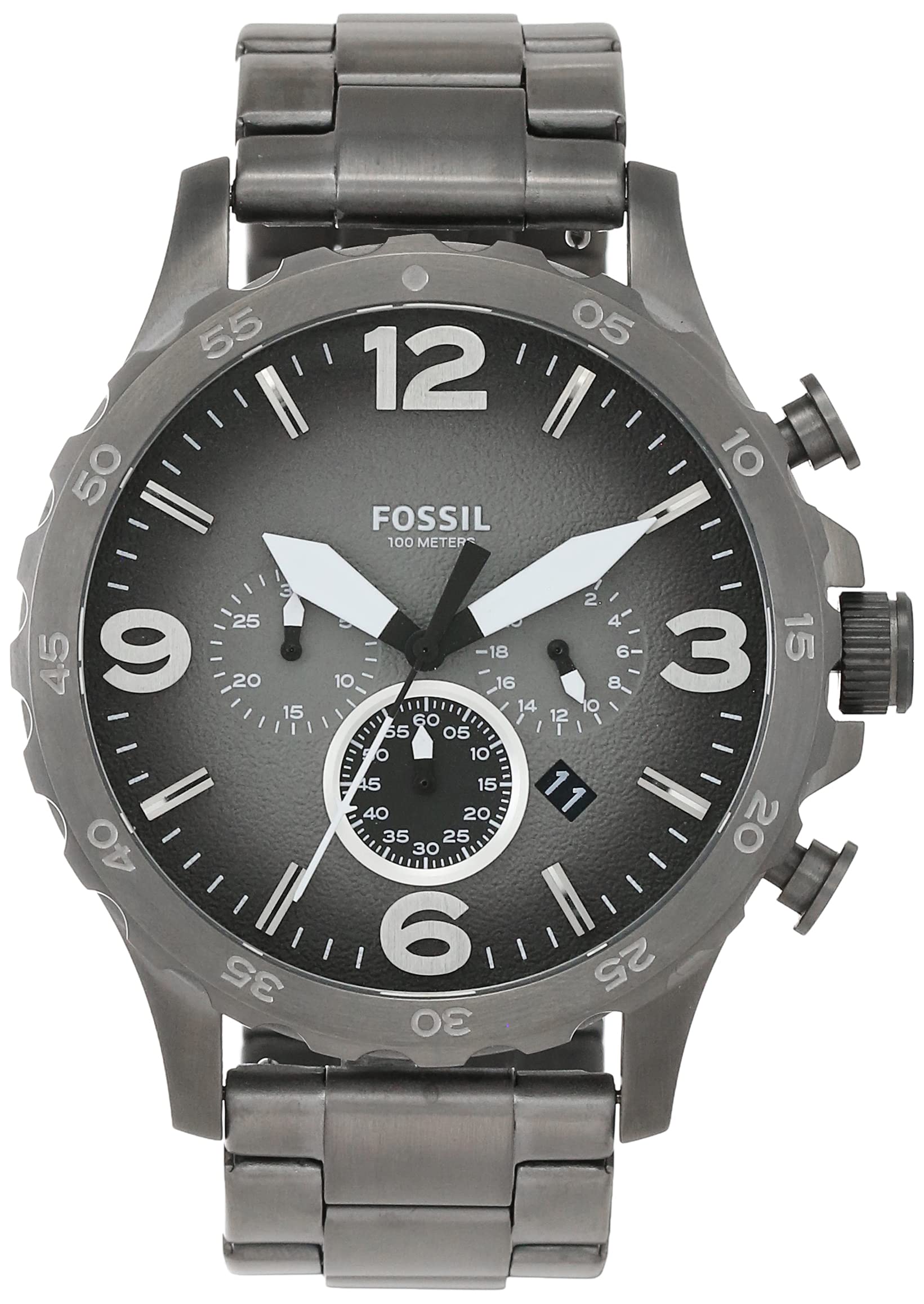 Nate Chronograph Grey Dial Men's Watch 