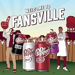 Dr Pepper Zero Strawberries and Cream Soda, 12 fl