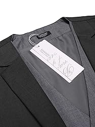 Coofandy Mens Formal Fashion Layered Vest Waistcoat