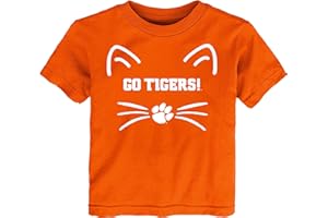 FUTURE TAILGATER Clemson Tigers Go Tigers! Baby/Toddler T-Shirt - Orange