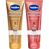 Vaseline Pro VitaB3 Skin Care Serum Burst for Healthy, Glowing Skin Luminous Glow & Supple & Soft 10x Antioxidant Power of Vitamin C with Vitamin B3, Hyaluronic Acid 7.5 fl oz 2Pk