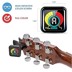 KLIQ UberTuner, Professional Clip-On Tuner for All