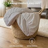 Tutti Bambini CoZee Crib Fitted Sheets 2 Pack Grey Cloud 100% Cotton view 7