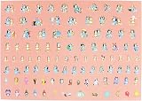Blueprint Collections Bluey Reward Chart with 207 Stickers for Kids Behaviour view 4