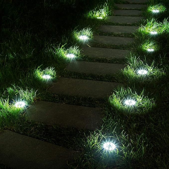 Solpex 12 Pack Solar Ground Lights