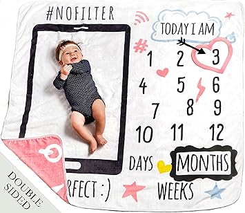 amazon milestone blanket