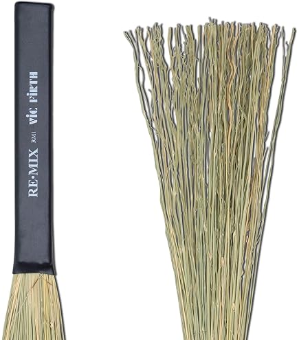 Amazon.com: Vic Firth REMIX Brushes - African Grass Drumsticks