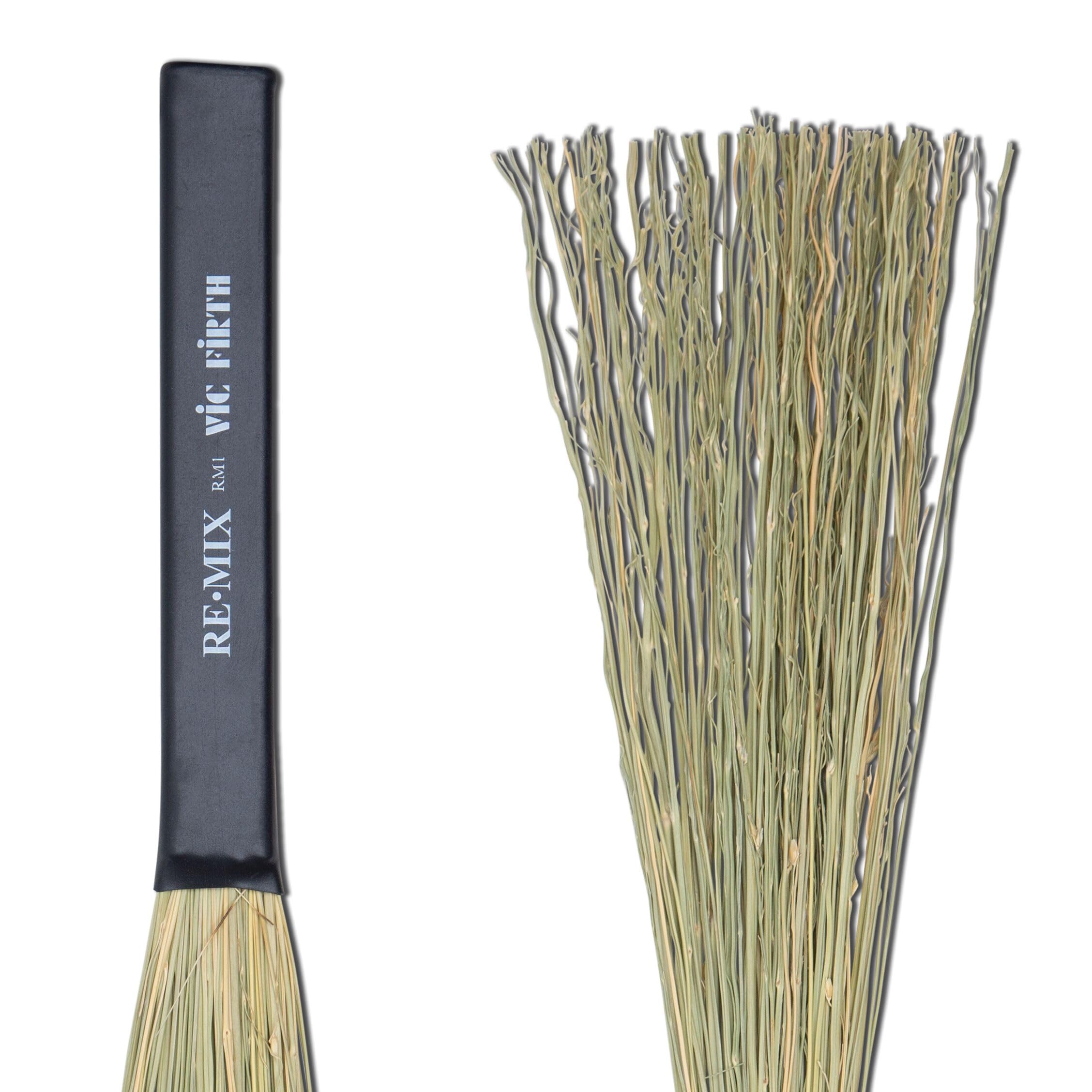 Vic FIrth - RE-MIX Drum Brushes - Broomcorn - Soft
