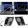 ECOTRIC LED Fog Light Lamp Compatible With 2003-2017 Volvo VNL/VN Trucks Pair Set LH&RH Passenger&Driver