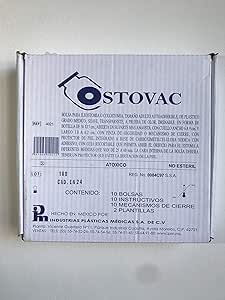 Bolsa de colostomía adulto set de 10 bolsas Ostovac: Amazon.com.mx