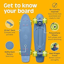 Retrospec Quip Mini Cruiser Skateboard