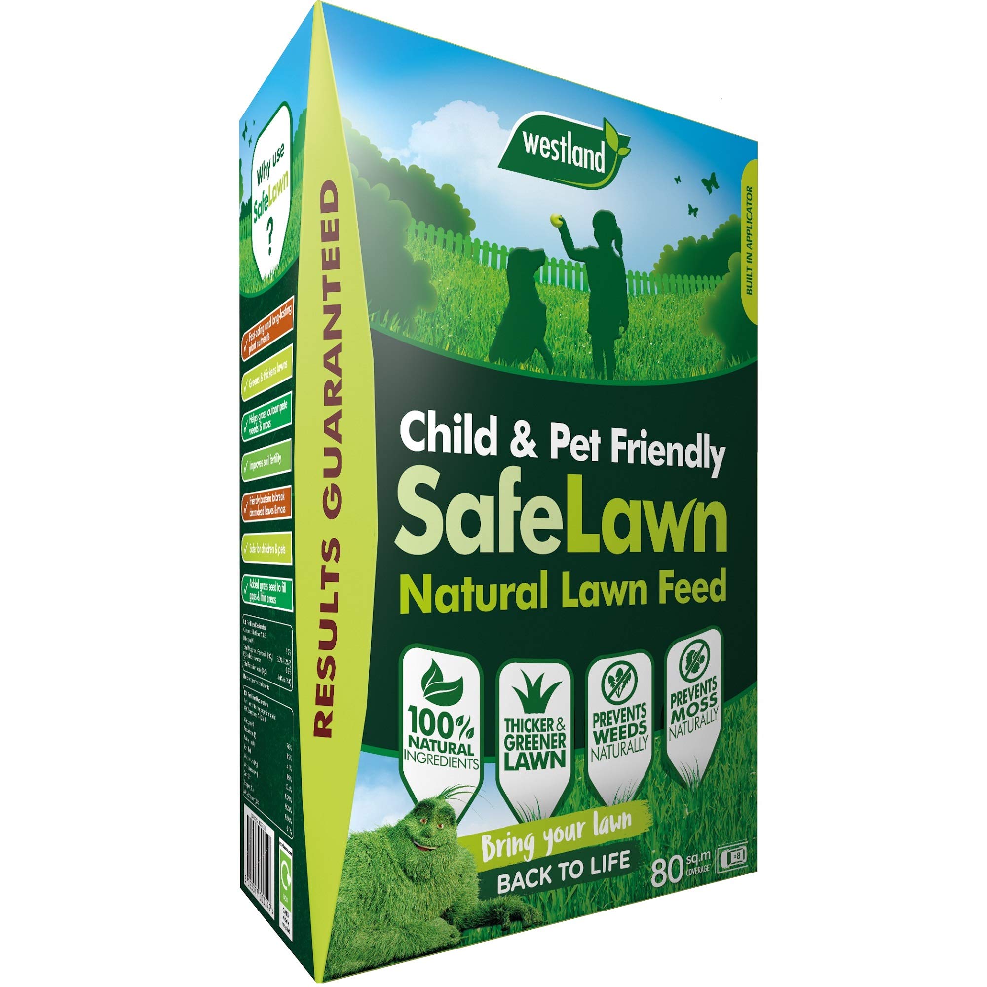 Westland Safe Lawn Child and Pet Friendly Lawn Care, 80m2 (2.8 kg)