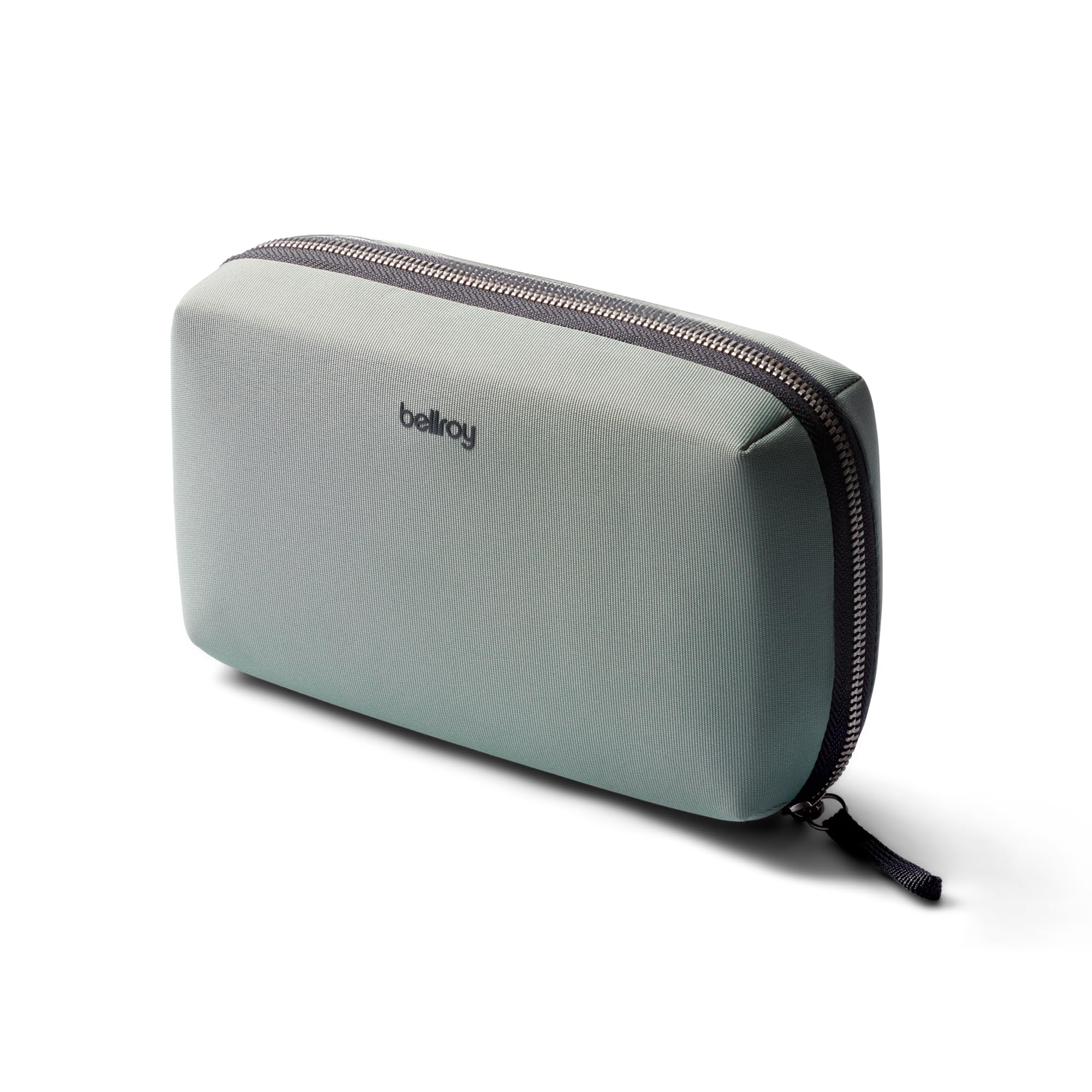 Bellroy Tech Kit (Tech Accessories Organizer Pouch, Zipper Closure, Stores Power Bank, Phone Charger, Cables & More) (Eucalyptus)