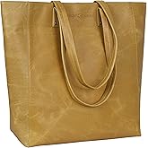 ANTONIO VALERIA Ava Leather Tote/Top Handle Shoulder Bag for Women