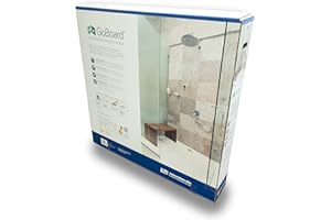 GoBoard Point Drain System Self Installation Shower Kit Bathtub to Shower Conversions | Fast Installation Lightweight Waterproof