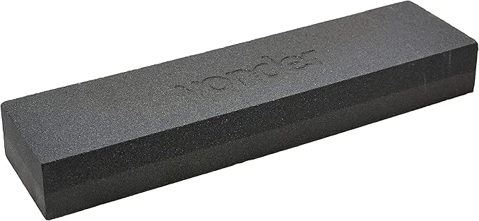 Pedra Para Afiar, Dupla Face, Retangular Vonder 8"