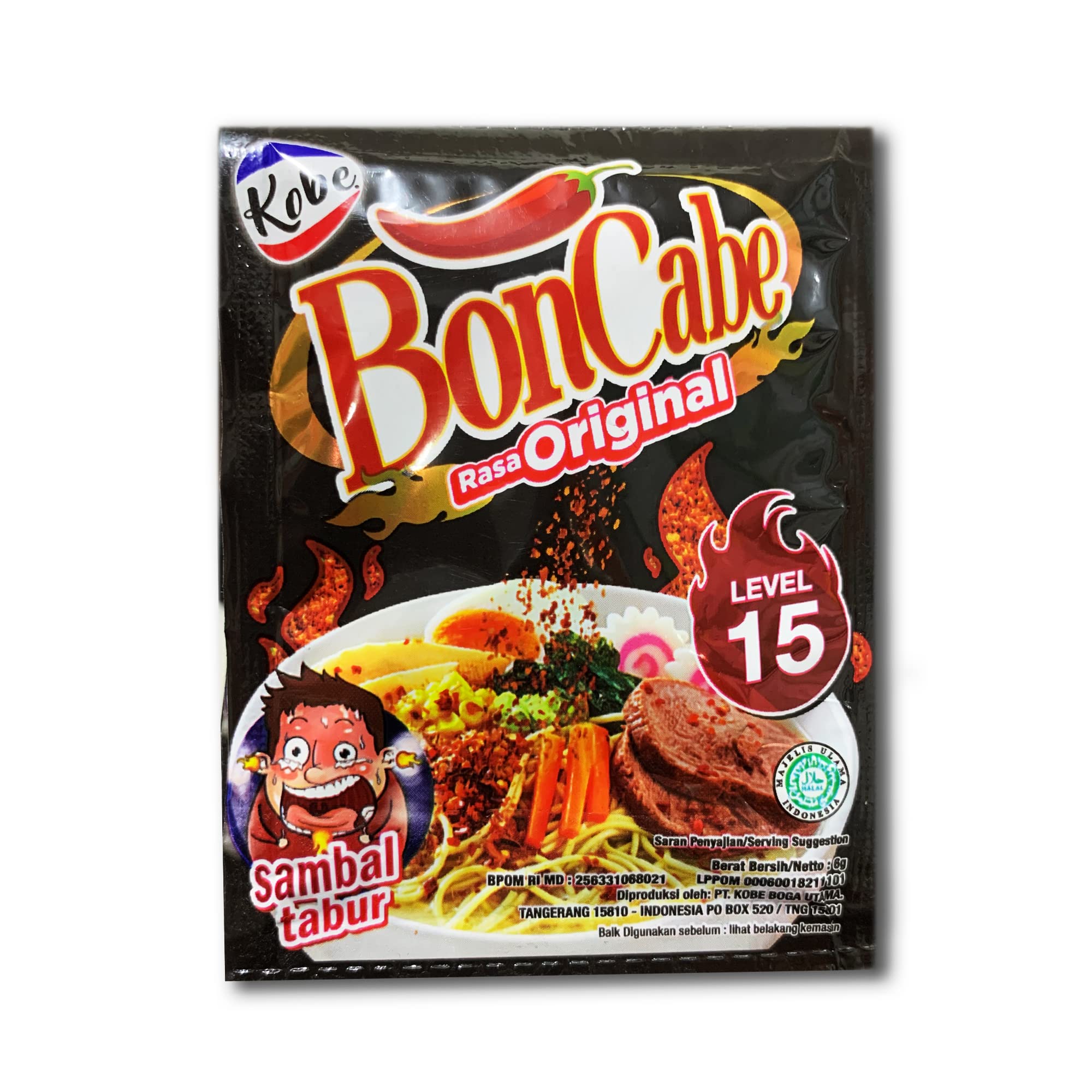 12 sachets x Kobe BonCABE Sambal Tabur