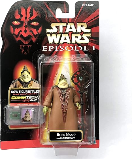Amazon スター ウォーズ エピソード１ コムテックフィギュア ボス ナス フィギュア ドール 通販