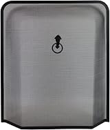 Unibos Fireplace Guard Spark Guard Fire Screen Single Panel Black view 2